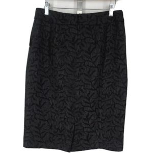 Coldwater Creek P12 Dressy Black Pencil Skirt